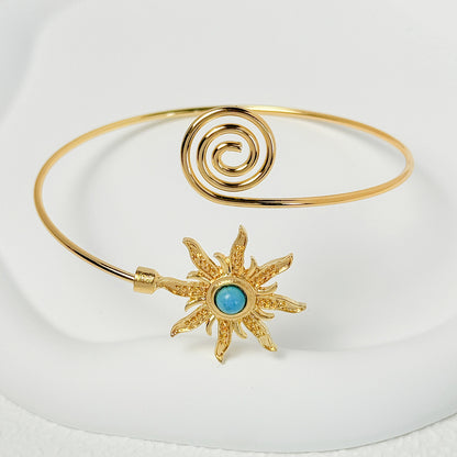 Hollow Flower Butterfly Bracelet