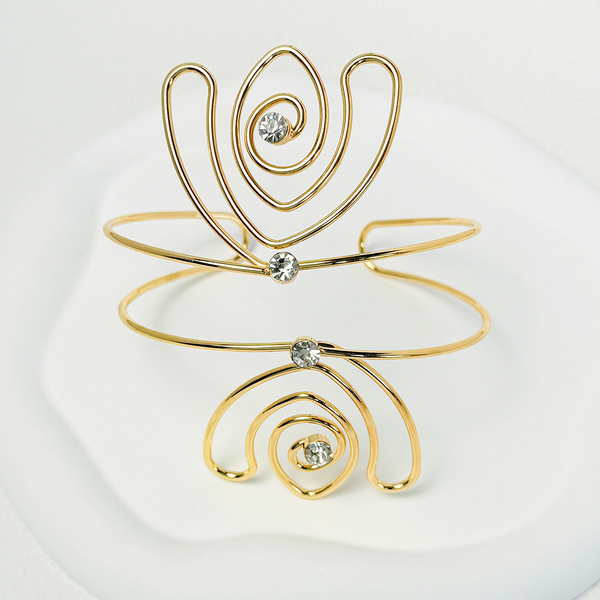 Hollow Flower Butterfly Bracelet