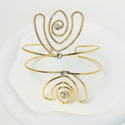 Hollow Flower Butterfly Bracelet