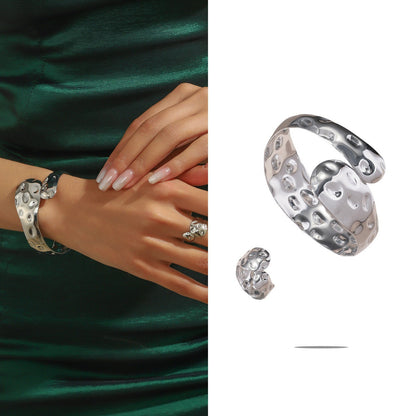 Hollow Flower Butterfly Bracelet