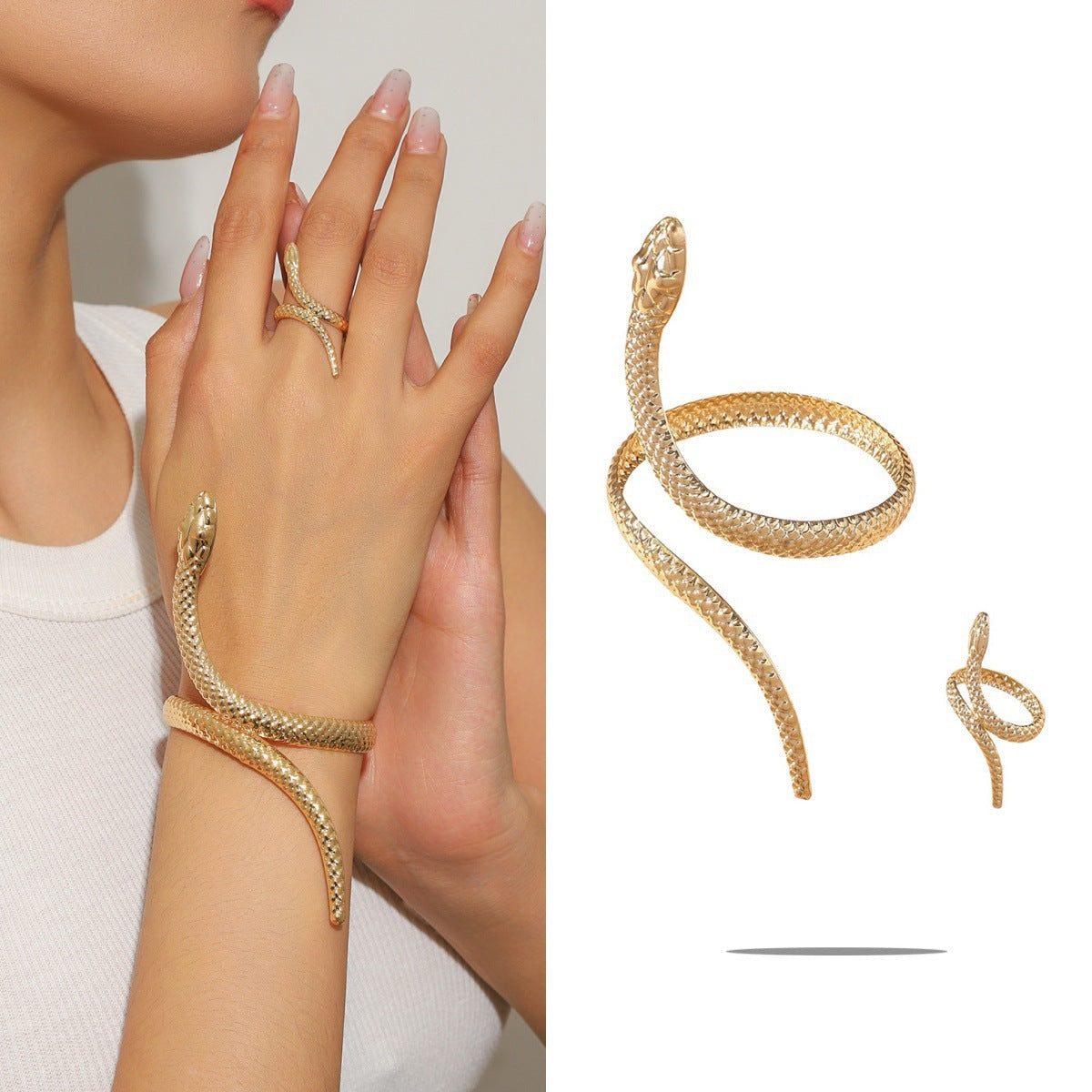 Hollow Flower Butterfly Bracelet