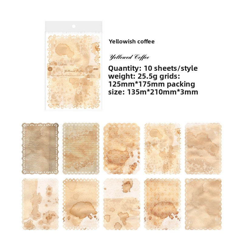 hollow lace material paper