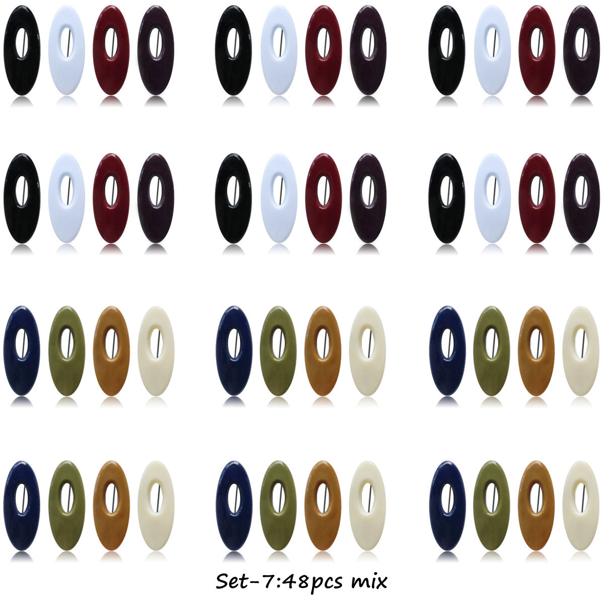 Hollow Plastic Safety Pins