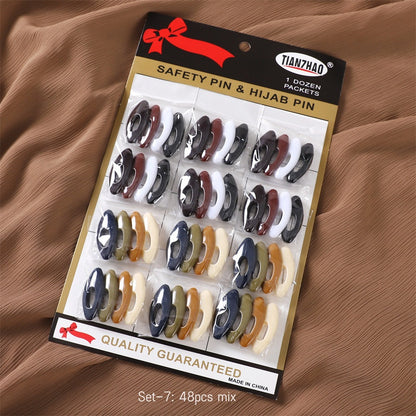 Hollow Plastic Safety Pins