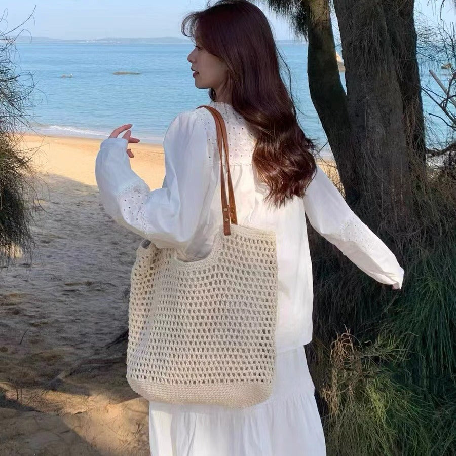 Hollow-woven bag
