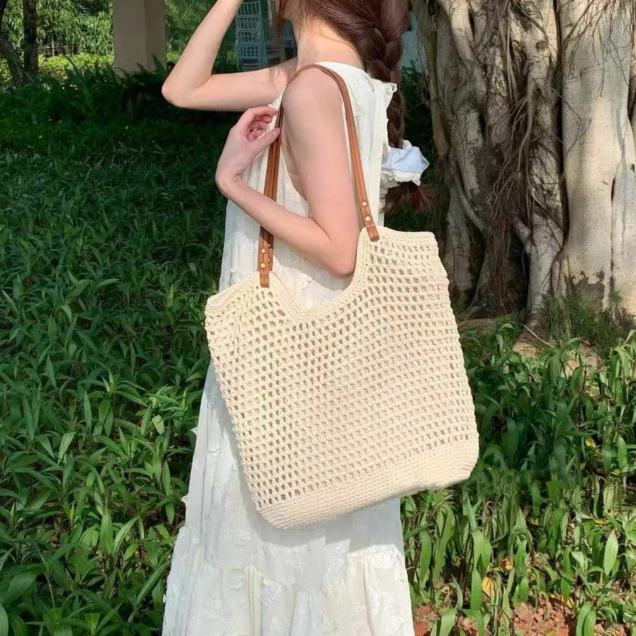 Hollow-woven bag