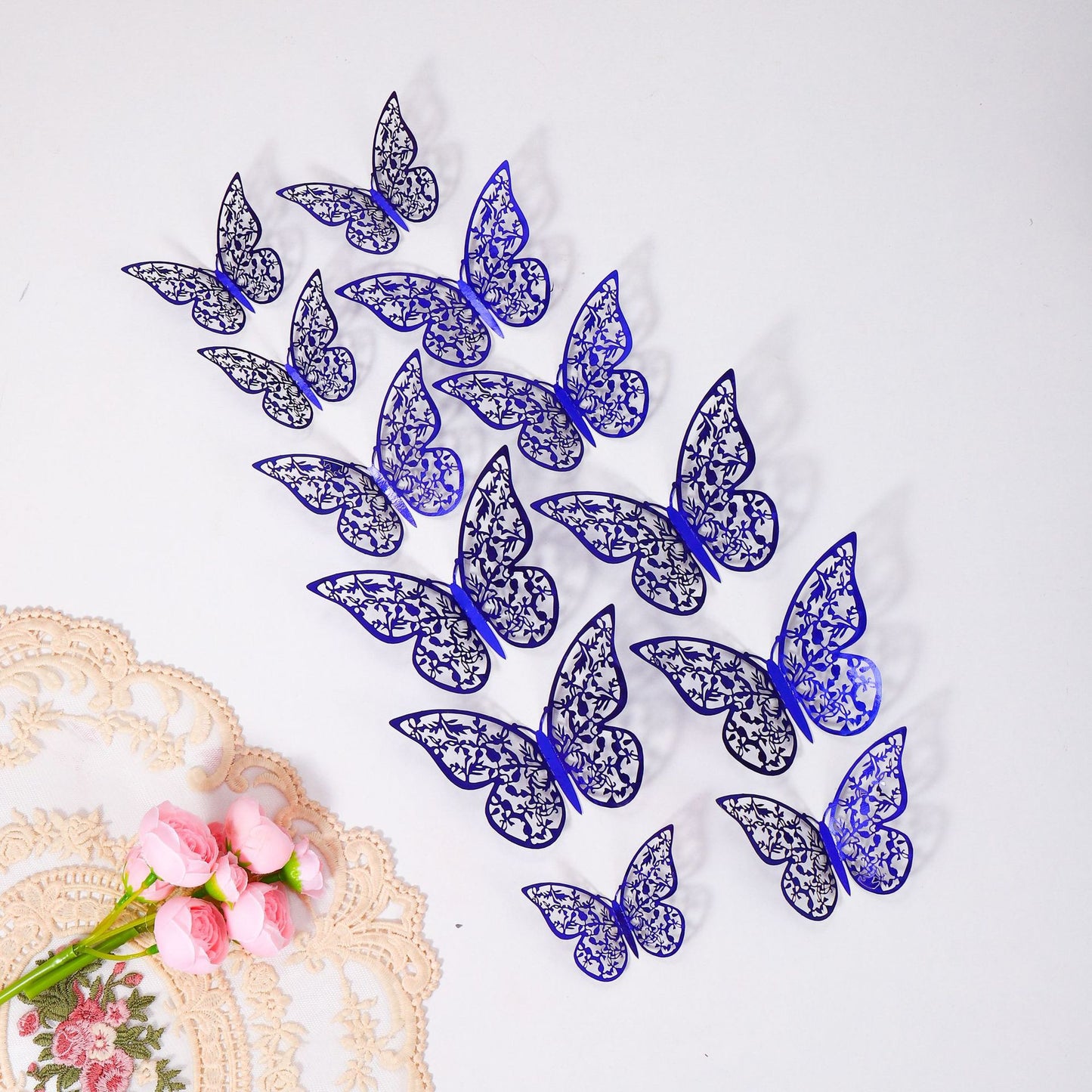 Hollowed-out Butterfly Wall Decal