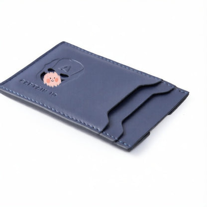 Hollowed-out character card holder