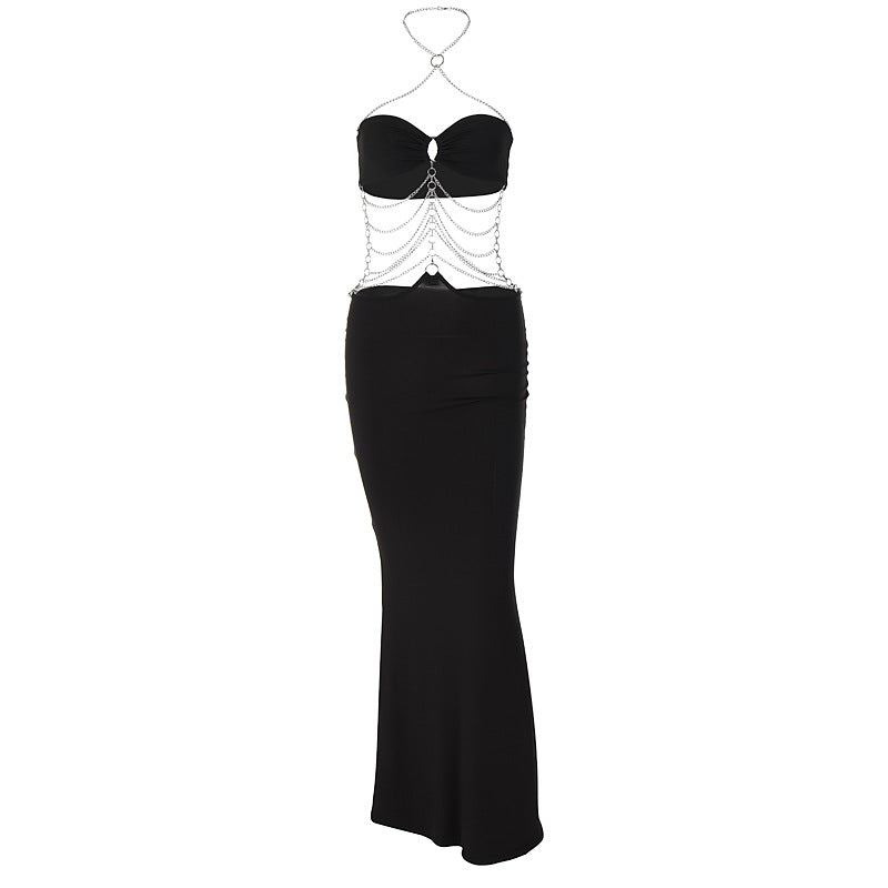 Hollowed-out dress