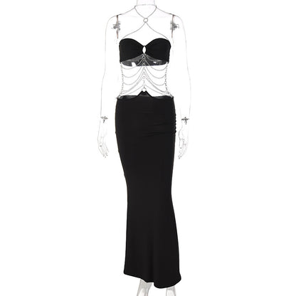 Hollowed-out dress