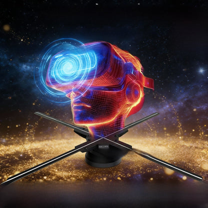 Holographic Display Fan