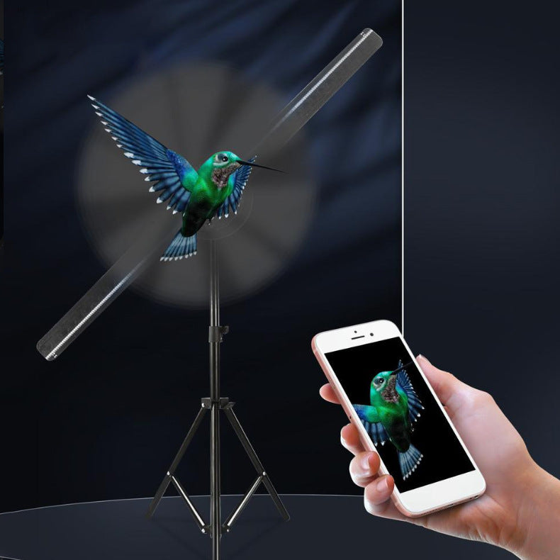 Holographic Fan Display