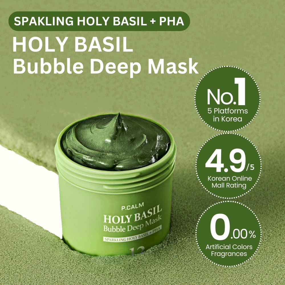 Holy Basil Sparkling Bubble Maskbao