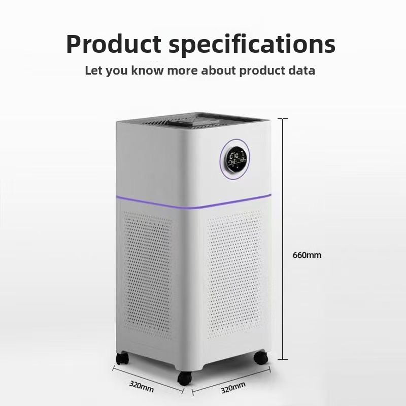 Home Air Purifier with Negative Ion and HEPA Filter