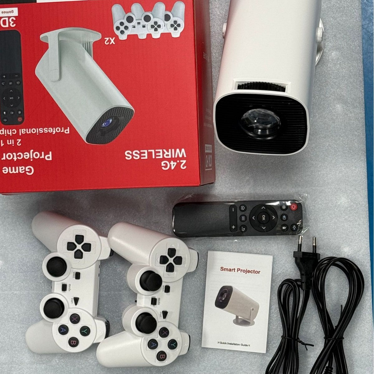 Home audio-visual projector