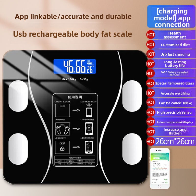 Home Bluetooth Fat Scale