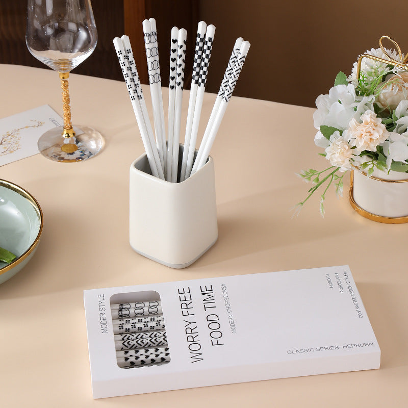 Home ceramic chopsticks