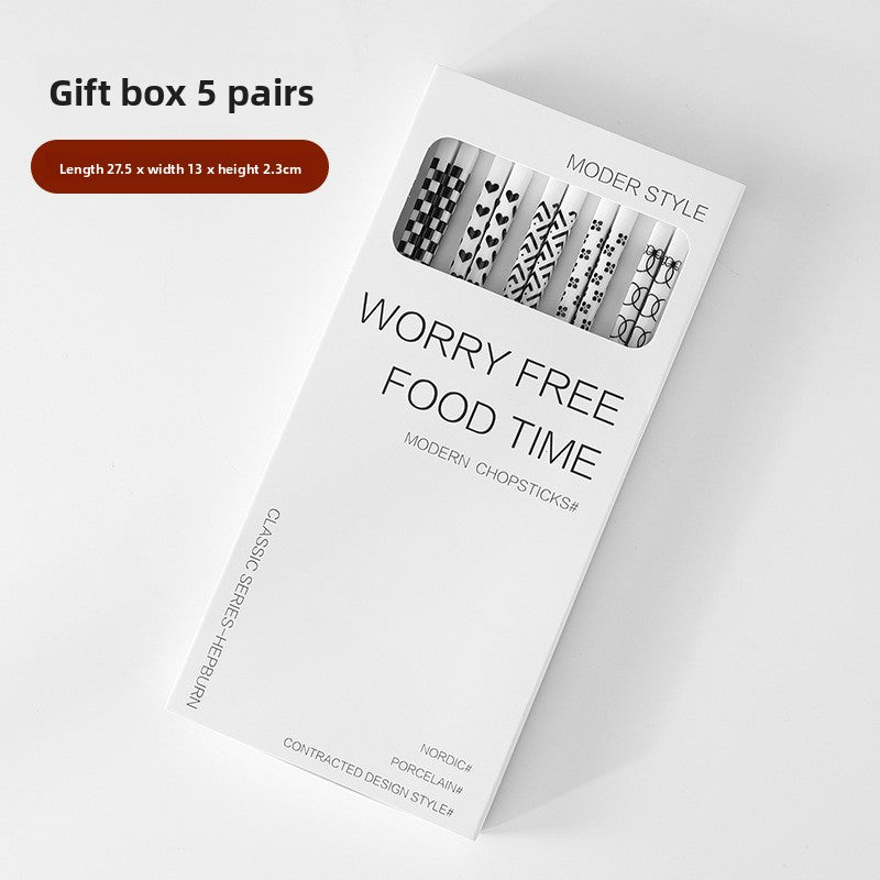 Home ceramic chopsticks