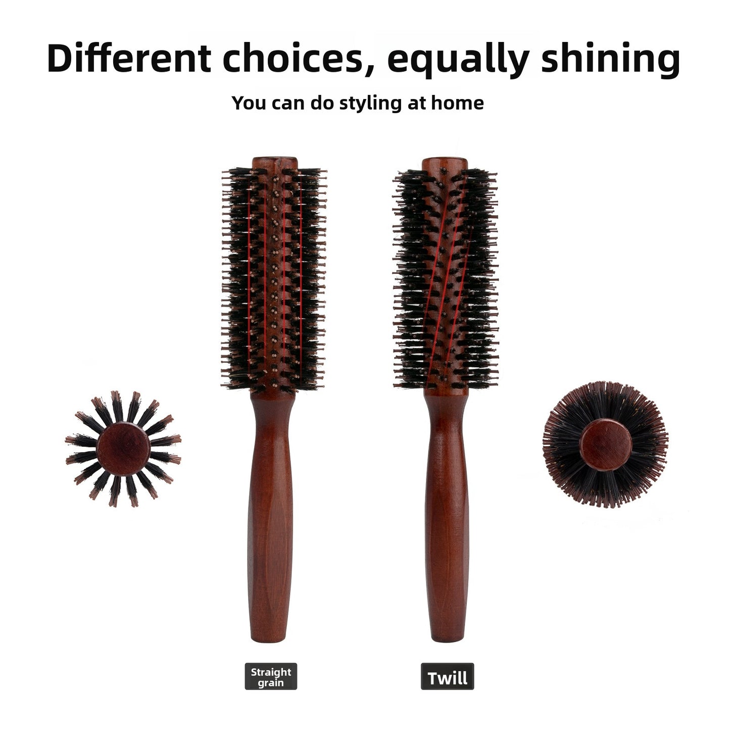Home curling comb/styling hair comb