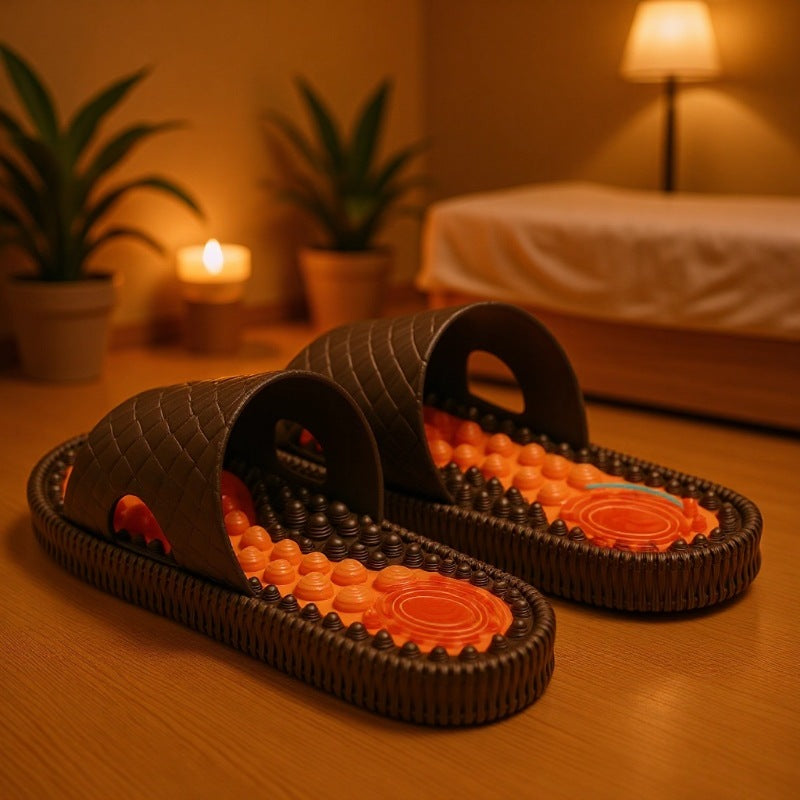Home foot massage slippers