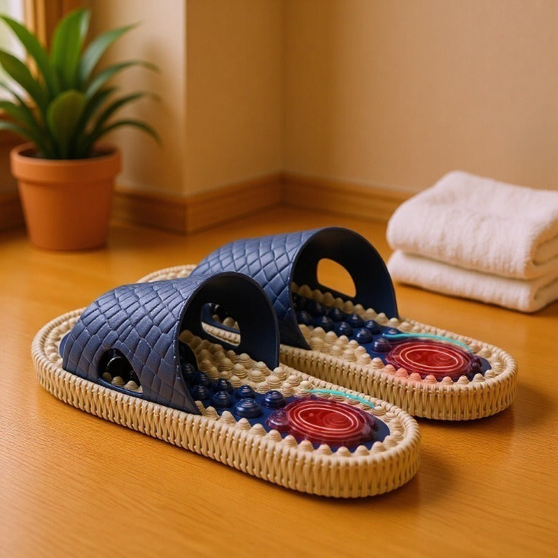 Home foot massage slippers