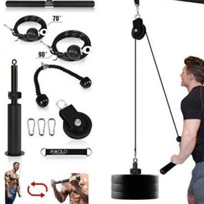 Home Gym Pulley Rope Strength Training