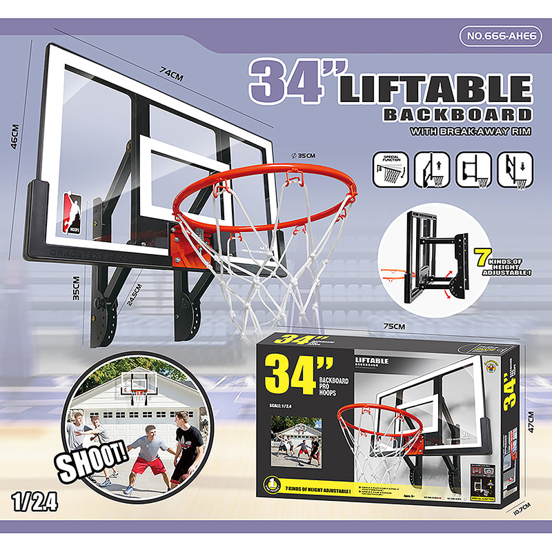Home hanging basketball board
