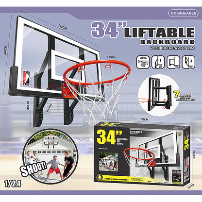 Home hanging basketball board