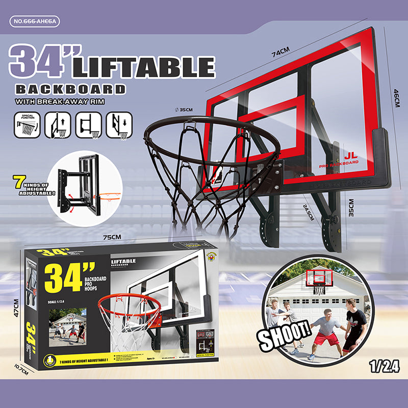 Home hanging basketball board