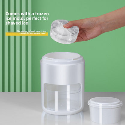 Home Ice Planer Machine for Shaved Ice Smoothies and Desserts