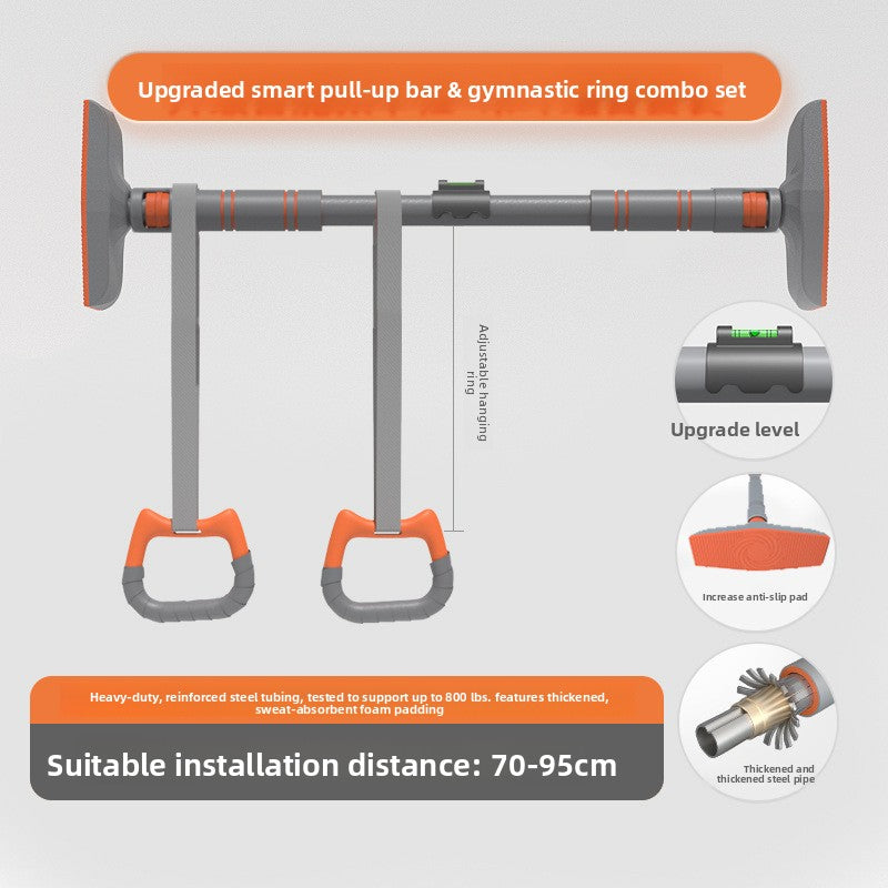Home Indoor Punch-Free Pull-Up Bar Door Frame Exercise Equipment for Family and Children