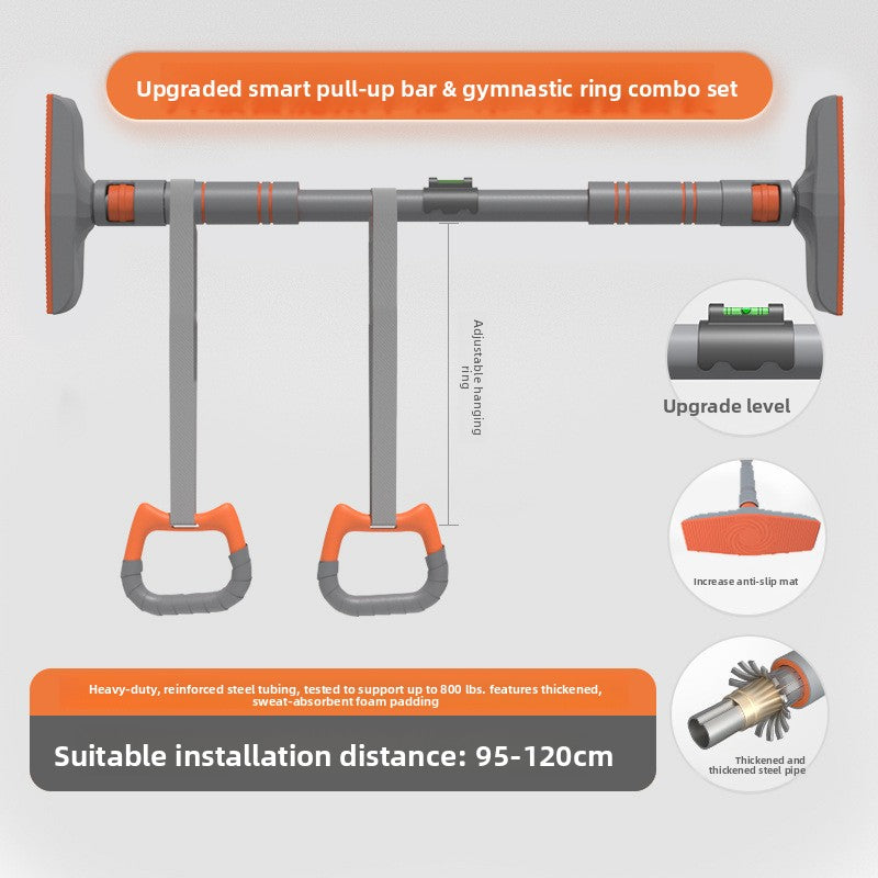 Home Indoor Punch-Free Pull-Up Bar Door Frame Exercise Equipment for Family and Children