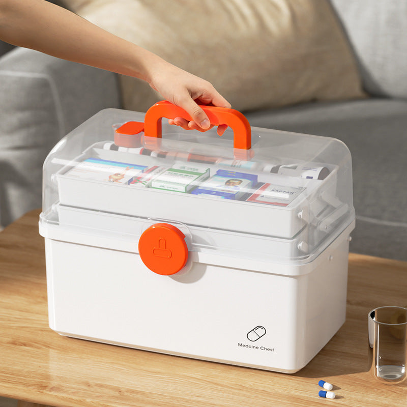 Home Large Capacity Medicine First Aid Kit