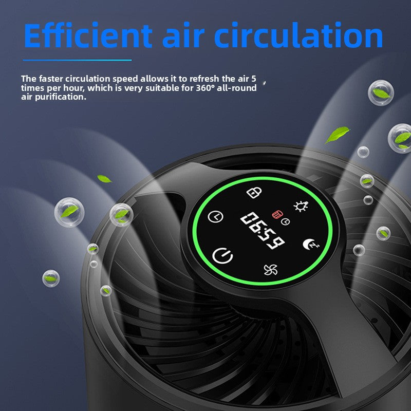 Home Office Air Purifier with Formaldehyde Removal and UV Sterilization