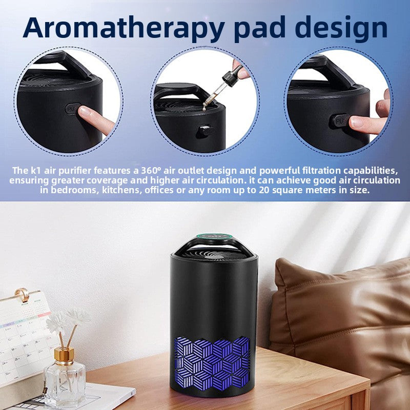 Home Office Air Purifier with Formaldehyde Removal and UV Sterilization