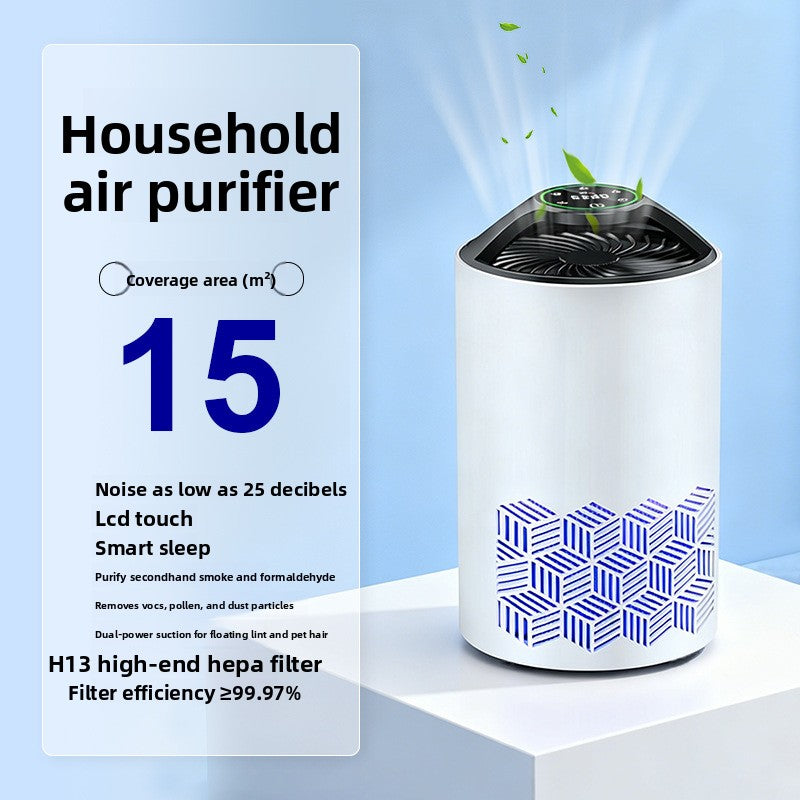 Home Office Air Purifier with Formaldehyde Removal and UV Sterilization