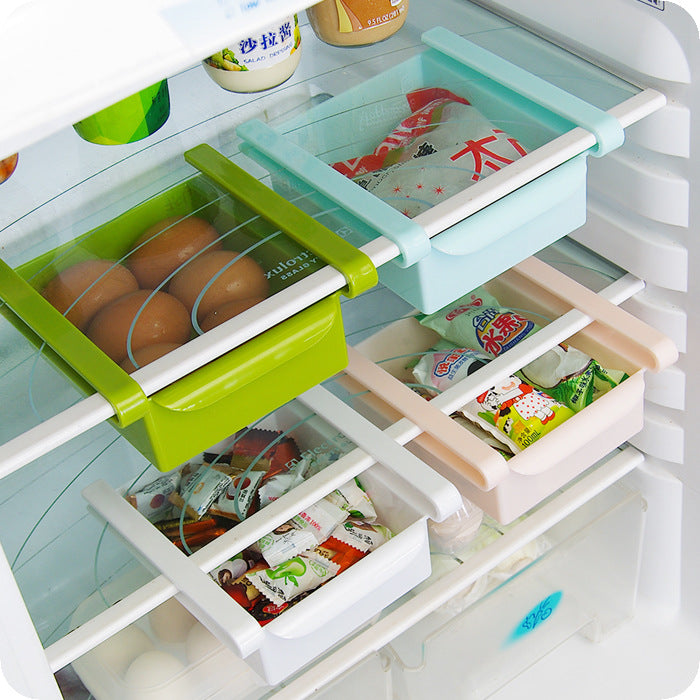 Home refrigerator fresh-keeping storage basket
