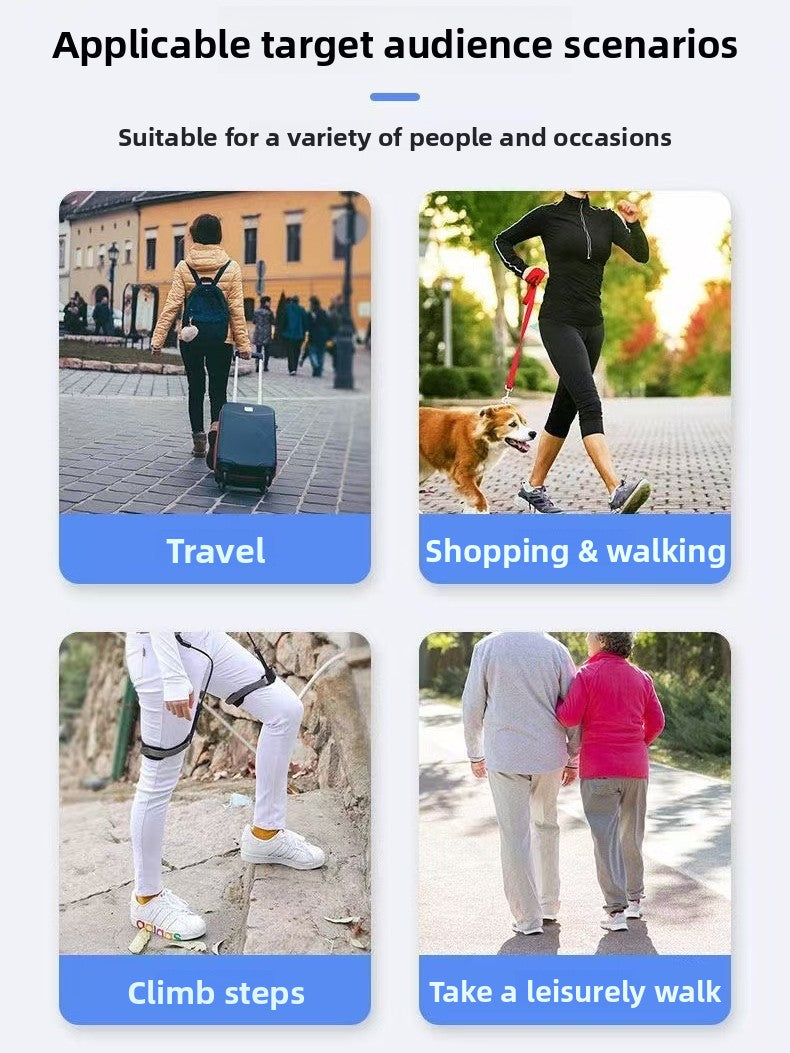 Home Rehabilitation Walking Training Aid for Elderly Leg Lifting Exerciser