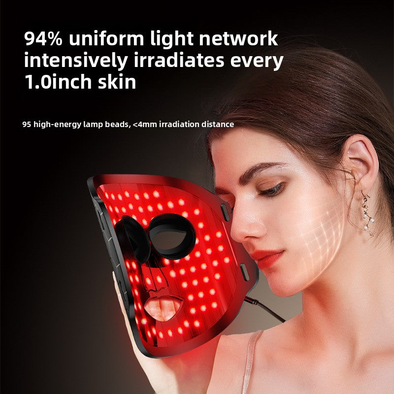 Home silicone photorejuvenation device