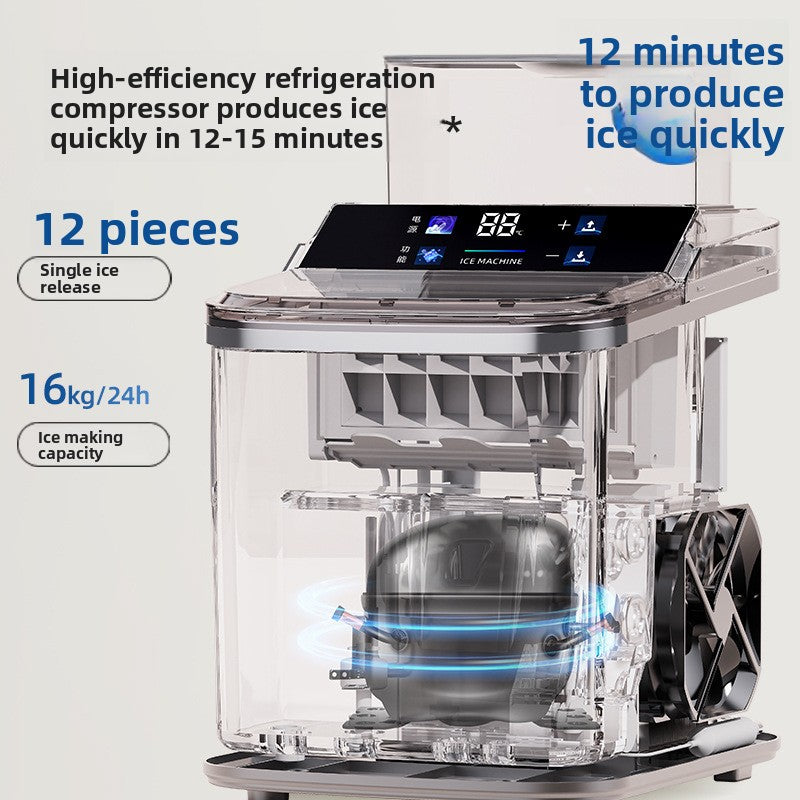 Home small cube ice maker