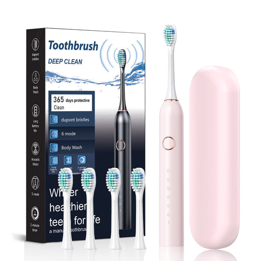 Home soft-bristle smart sonic toothbrush