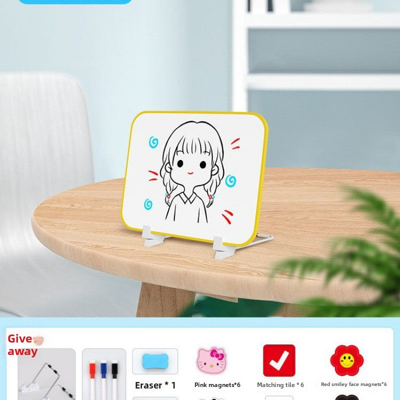 Home-use erasable teaching memo board
