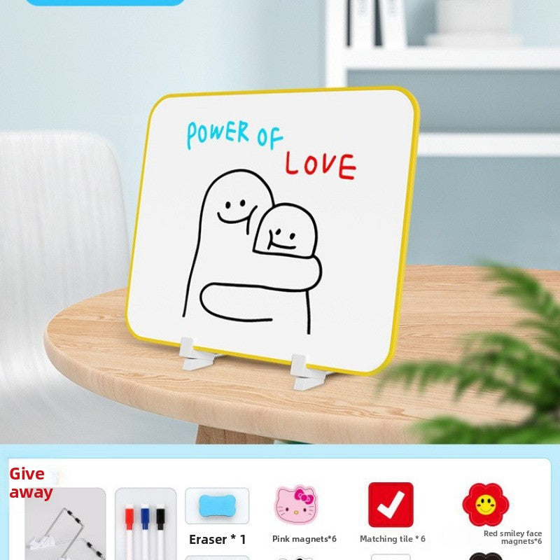 Home-use erasable teaching memo board