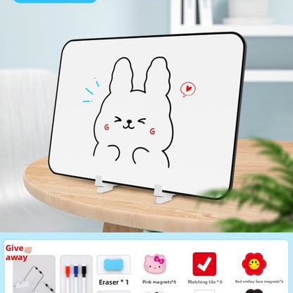 Home-use erasable teaching memo board