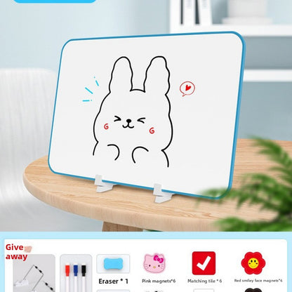 Home-use erasable teaching memo board