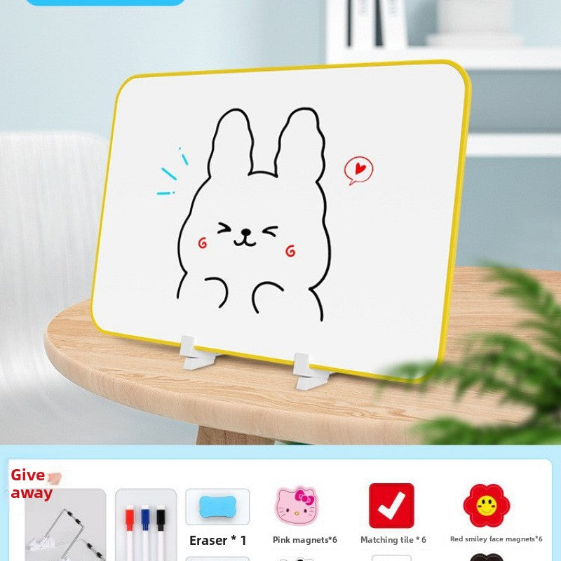 Home-use erasable teaching memo board