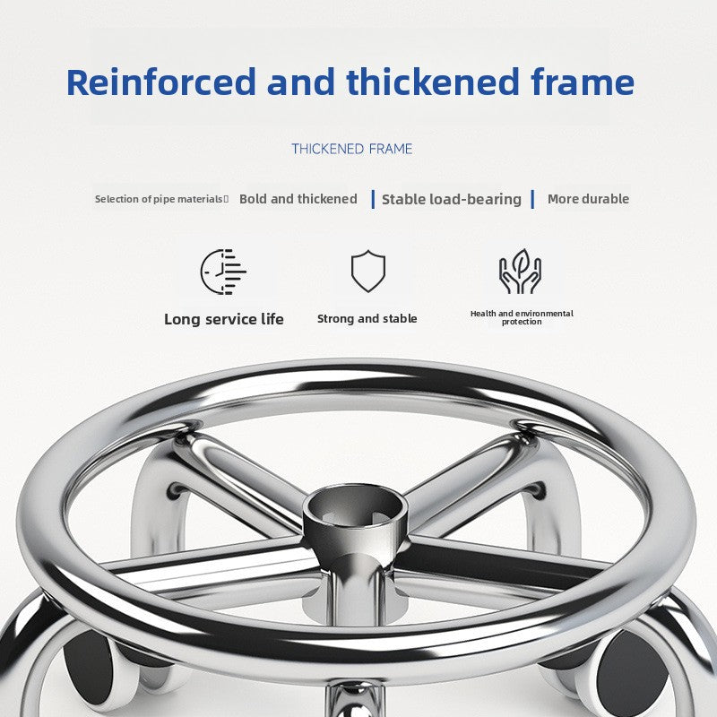 Home Use Rolling Round Stool