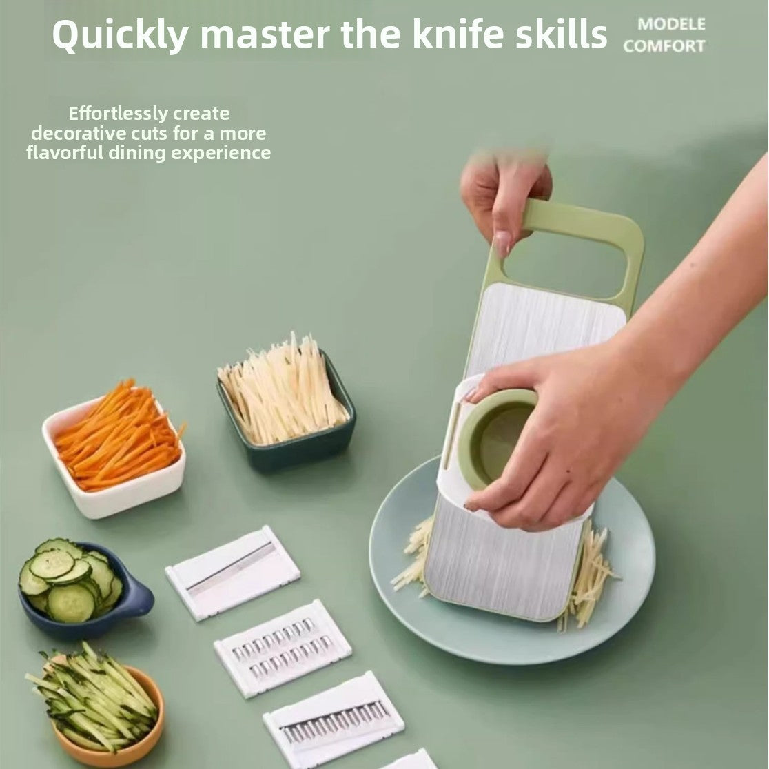 Home-use vegetable slicer