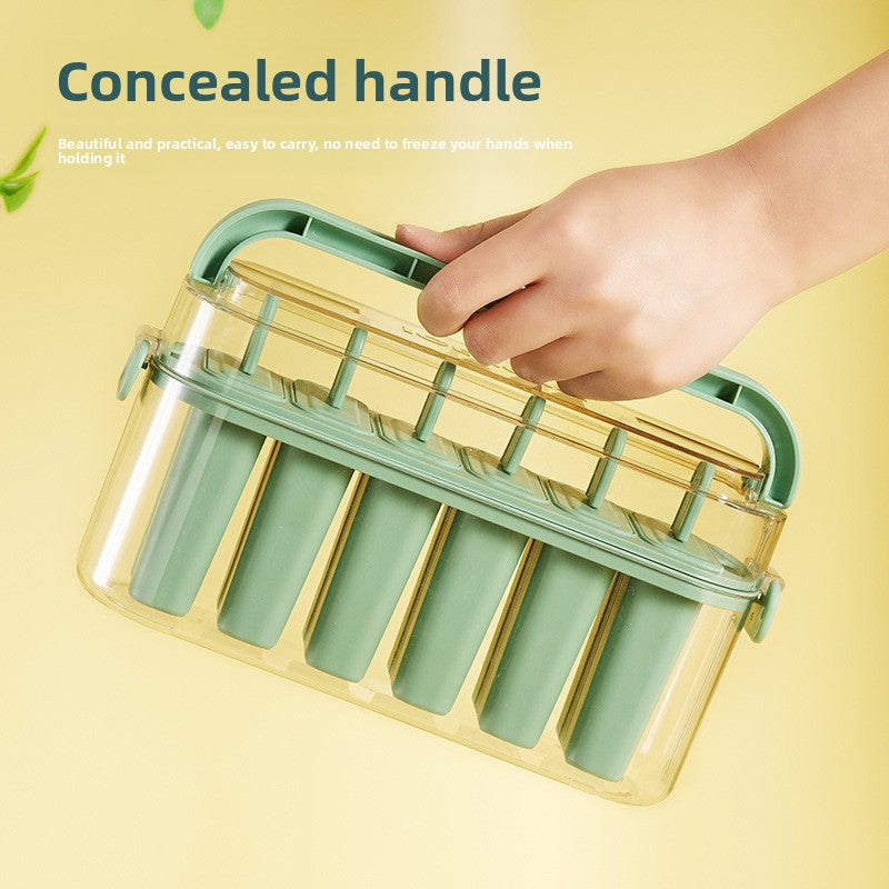 Homemade Ice Cream Silicone Mold Popsicle Maker