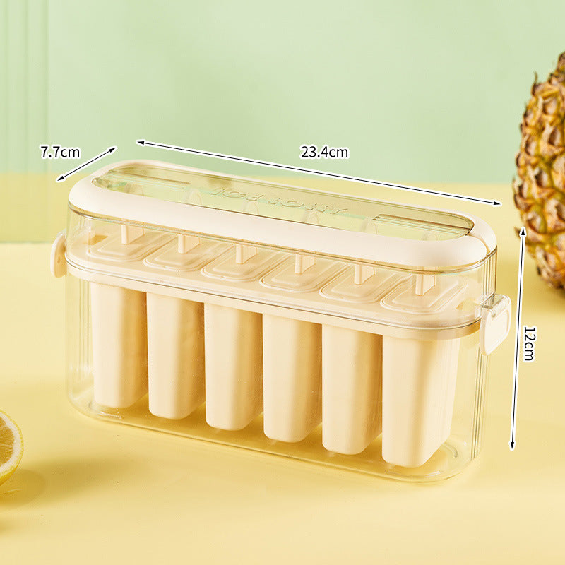 Homemade Ice Cream Silicone Mold Popsicle Maker